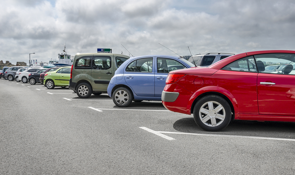 Le parking P1 de l’aéroport de Charleroi
