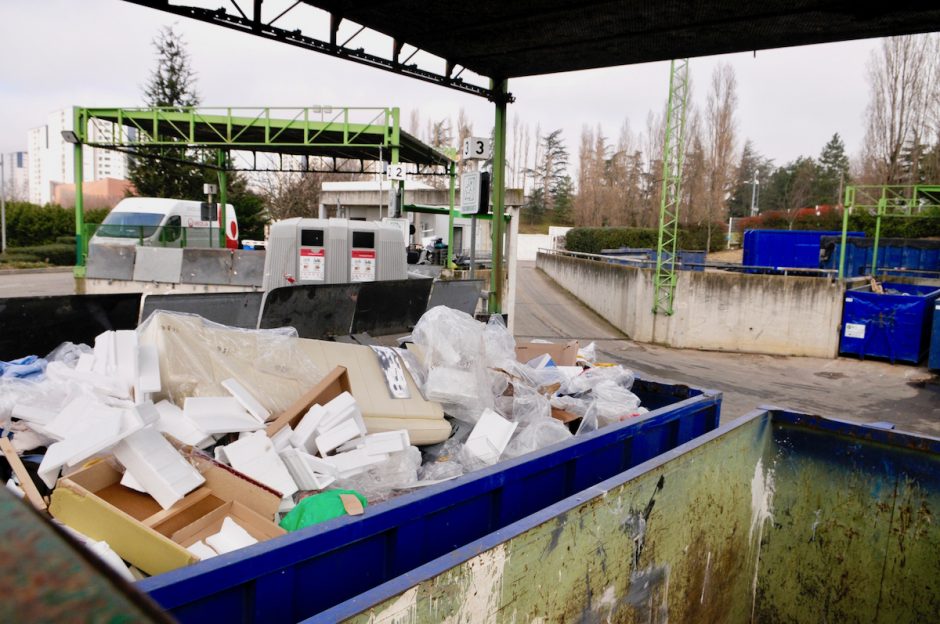 recourir à une déchetterie